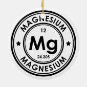 Ornement en céramique d'élément de magnésium (Dos)