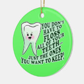 Ornement En Céramique Dentiste (Gauche)