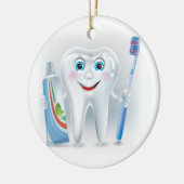 Ornement En Céramique Dentiste - Du dentiste - SRF (Gauche)