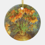 Ornement En Céramique Des amis dans un vase en cuivre par Vincent van Go (Devant)