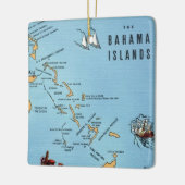 Ornement en céramique des îles Bahama (Gauche)