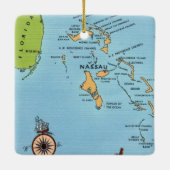 Ornement en céramique des îles Bahama (Dos)