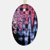 Ornement En Céramique Design des aquarelles (Gauche)