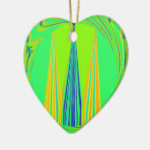 Ornement En Céramique Design géométrique Edgy (Gauche)