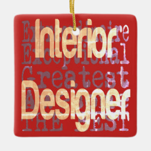 Ornement En Céramique Designer d'intérieur Extraordinaire