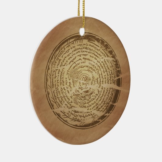 Ornement En Céramique Devil Piège la magie assyrienne Charms (Droite)