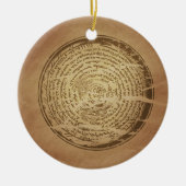 Ornement En Céramique Devil Piège la magie assyrienne Charms (Devant)