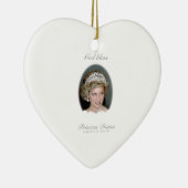 Ornement En Céramique Dieu Béni Princesse Diana (Droite)