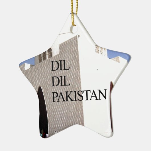 Ornement En Céramique Dil Dil Pakistan Hakuna Matata (Gauche)