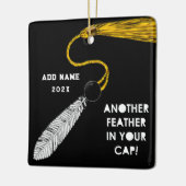 Ornement En Céramique Diplôme avancé Keepsaké Cadeau (Gauche)