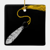 Ornement En Céramique Diplôme avancé Keepsaké Cadeau (Dos)