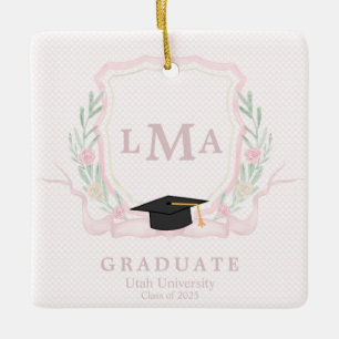 Ornement En Céramique Diplôme de monographie de coquette