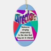 Ornement En Céramique Directeur… responsable ? (Droite)