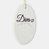 Ornement En Céramique Divas (Droite)