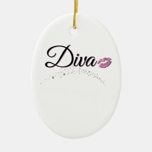 Ornement En Céramique Divas