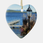 Ornement En Céramique Dock de plage de déversoirs (Droite)