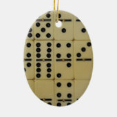 Ornement En Céramique Dominos (Dos)