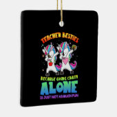 Ornement En Céramique Don de l'enseignant | Besoins de l'enseignant parc (Droite)