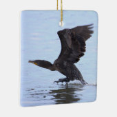 Ornement En Céramique Double-crested Cormorant Ornament  (Droite)