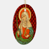 Ornement En Céramique Double image St. Apollonia (VVP 001) (Droite)