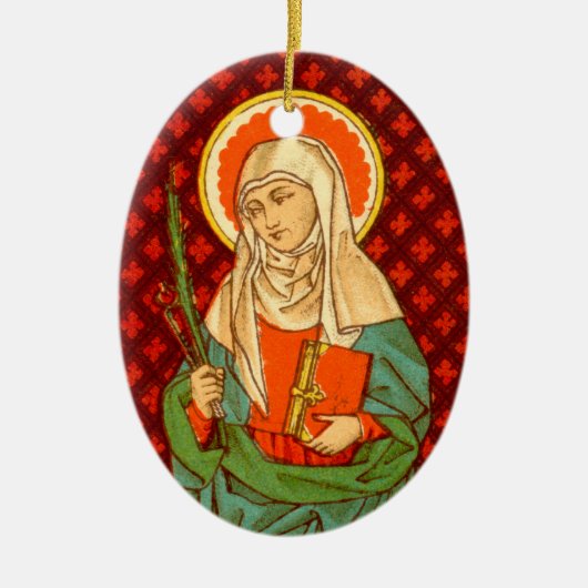 Ornement En Céramique Double image St. Apollonia (VVP 001) (Devant)