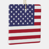 Ornement En Céramique Drapeau américain (Droite)