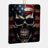 Ornement En Céramique Drapeau américain (Droite)