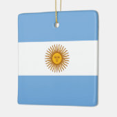 Ornement En Céramique Drapeau argentin (Gauche)