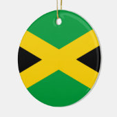 Ornement En Céramique Drapeau de la Jamaïque (Gauche)