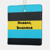 Ornement En Céramique Drapeau de Nassau (Gauche)