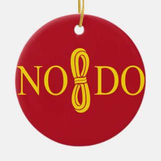 Ornement En Céramique Drapeau de Séville (Espagne)