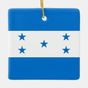 Ornement En Céramique Drapeau du Honduras