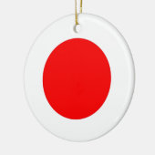 Ornement En Céramique Drapeau du Japon (Gauche)