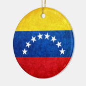 Ornement En Céramique Drapeau du Venezuela (Gauche)