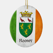 Ornement En Céramique Drapeau irlandais Rooney (Droite)