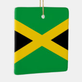Ornement En Céramique Drapeau jamaïcain (Droite)