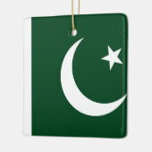 Ornement En Céramique Drapeau pakistanais (Gauche)