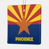 Ornement En Céramique Drapeau Phoenix AZ (Gauche)