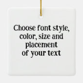 Ornement En Céramique Drapeau Thunderbird Jets USA MIA/POW (Dos)