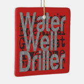 Ornement En Céramique Drave de puits Extraordinaire (Droite)