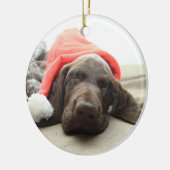 Ornement En Céramique Dreaming of Santa (Gauche)