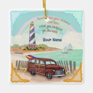 Ornement En Céramique Dreams phare