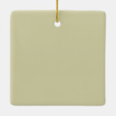 Ornement En Céramique Drôle Auberges de vacances Cadeaux Noël Ne me déra (Dos)