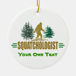 Ornement En Céramique Drôle Sasquatch Bigfoot