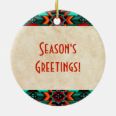 Ornement en céramique du Cheval du Sud-Ouest (Dos)