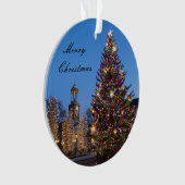 Ornement en céramique du Quincy Centre (devant)