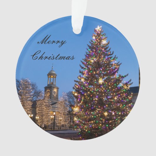 Ornement en céramique du Quincy Centre (devant)