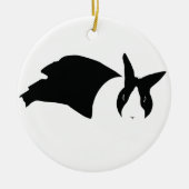 ORNEMENT EN CÉRAMIQUE DUTCHIE (Devant)