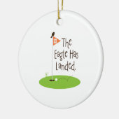 Ornement En Céramique Eagle a débarqué (Gauche)