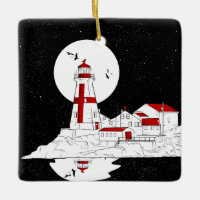 East Quoddy Head Phare plat